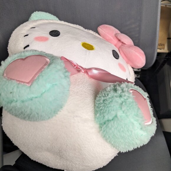 Hello Kitty Mint Panda Costume 11" Plush - New with tag (Round1 Exclusive) - Picture 7 of 7